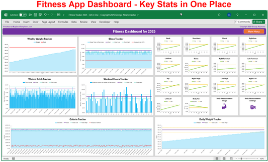 Fitness App Dashboard