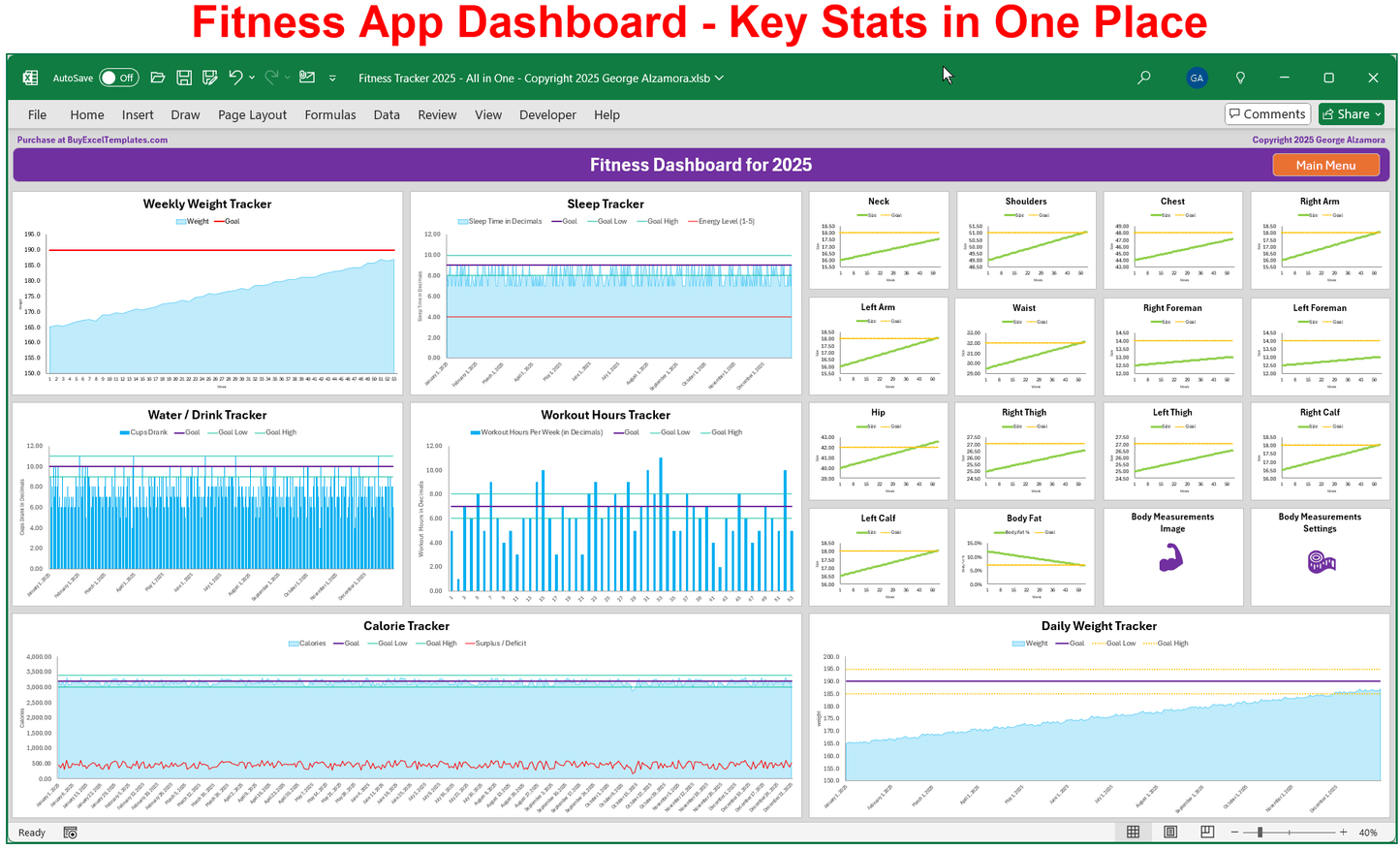 Complete Wellness Bundle: Fitness App Dashboard