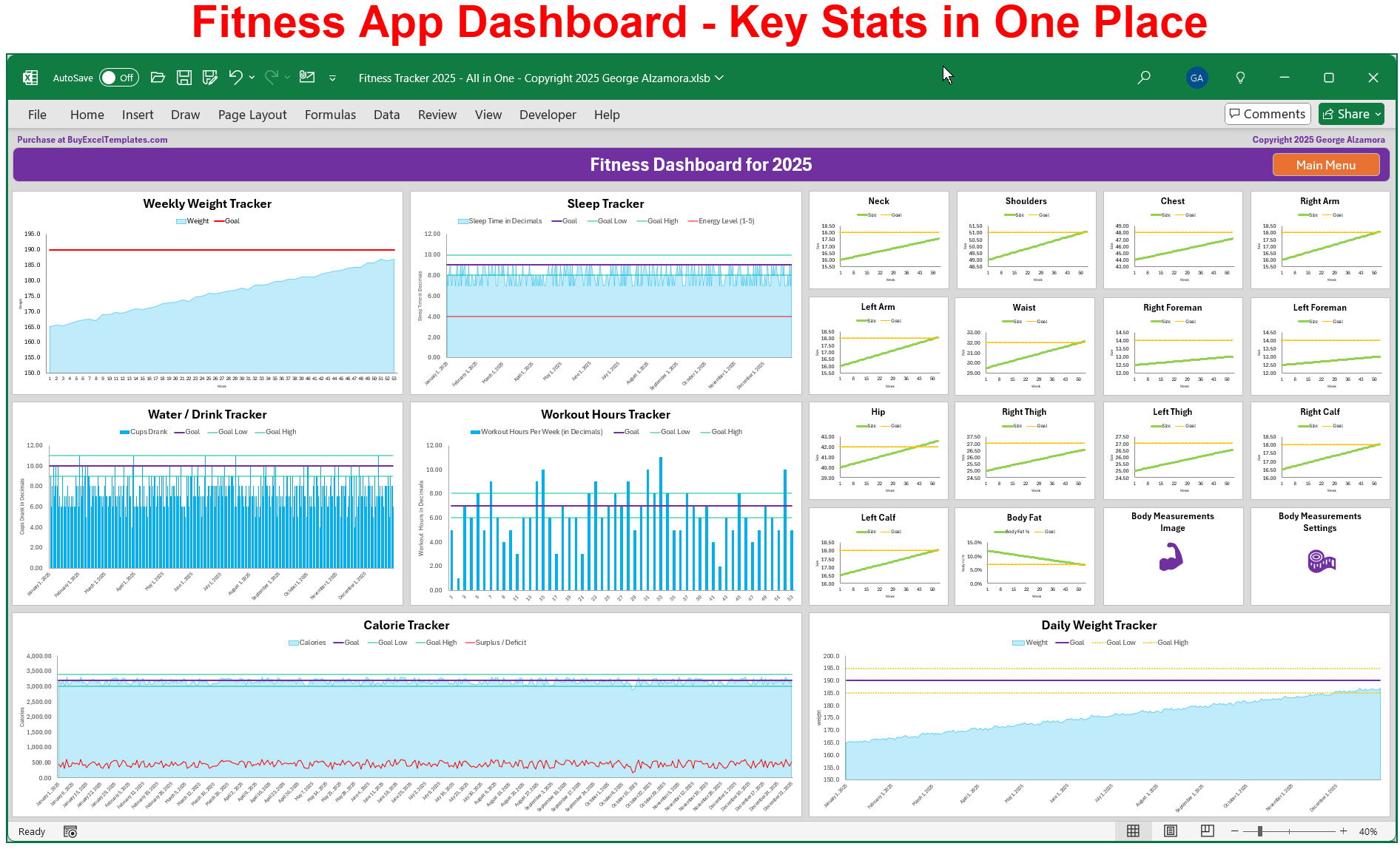 Complete Wellness Bundle: Fitness App Dashboard