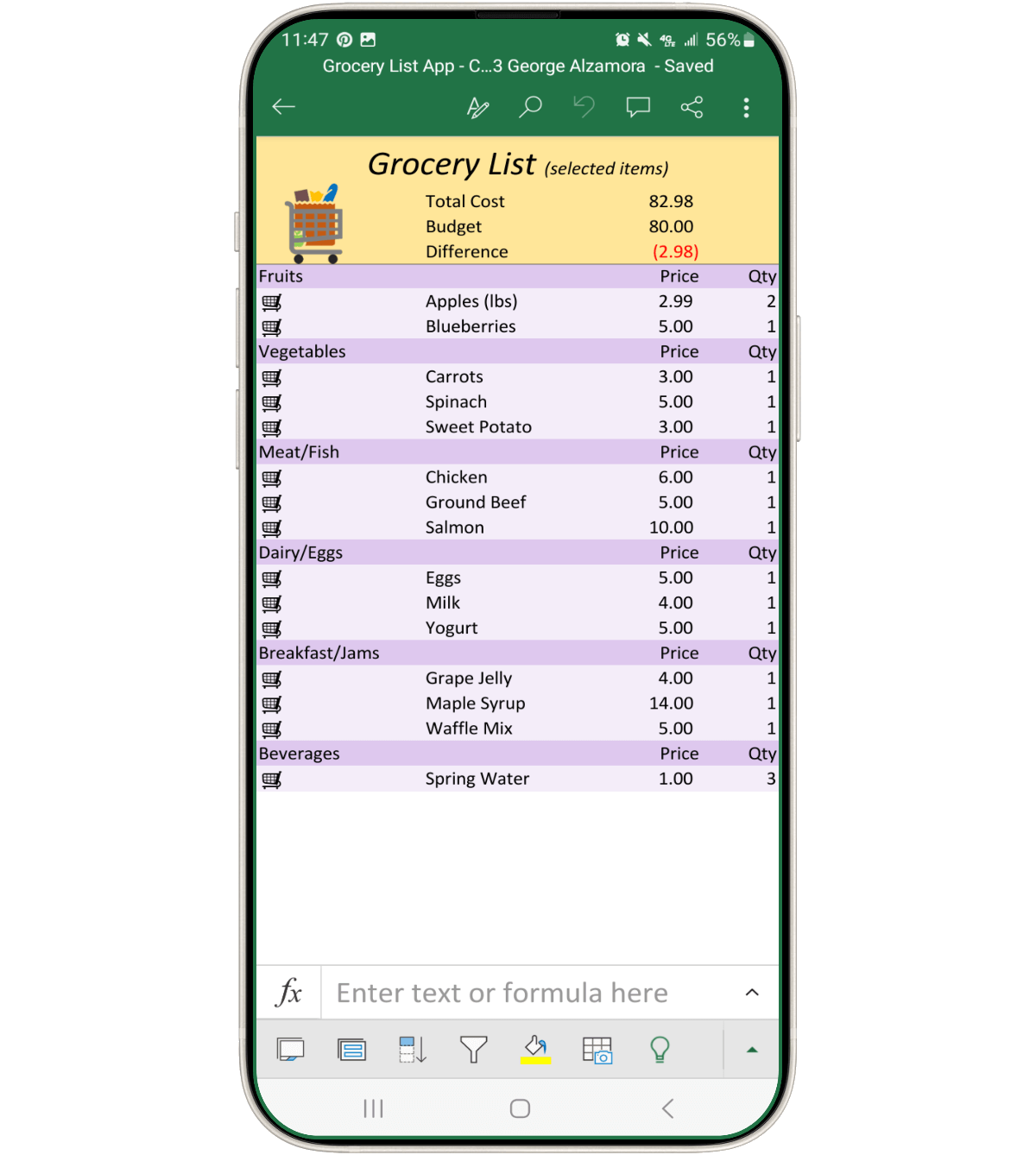 Grocery List App Add Prices Set Groceries Budget IPhone Android PC grocery-list-app-add-prices-set-groceries-budget-iphone-android-pc