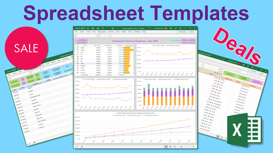 Deals on Spreadsheet Templates: Coupons & Sales to Save Money ...