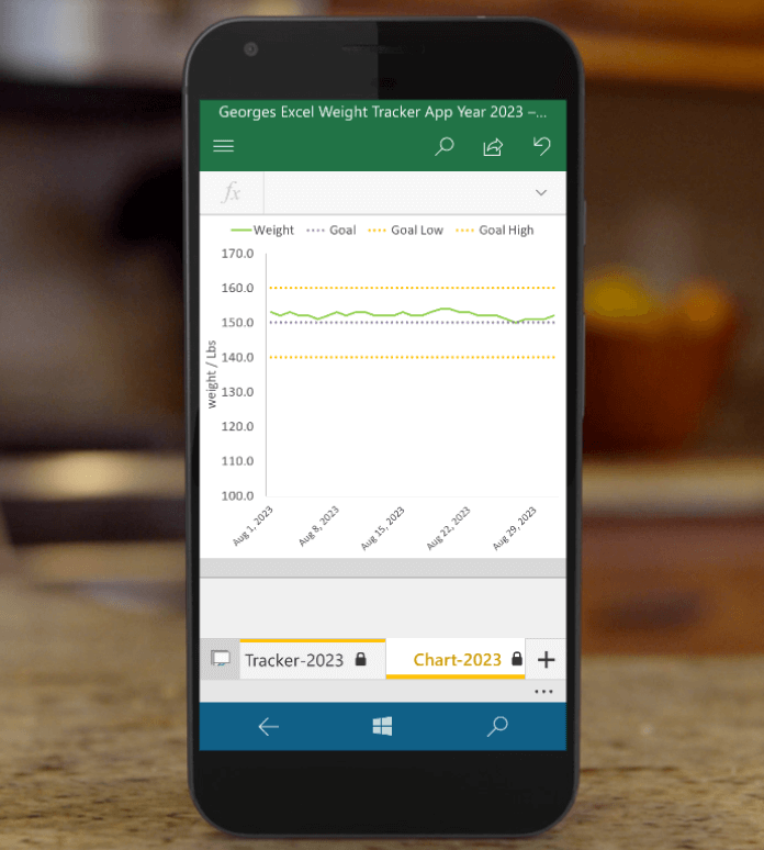 Android Weight Loss Chart App 2023