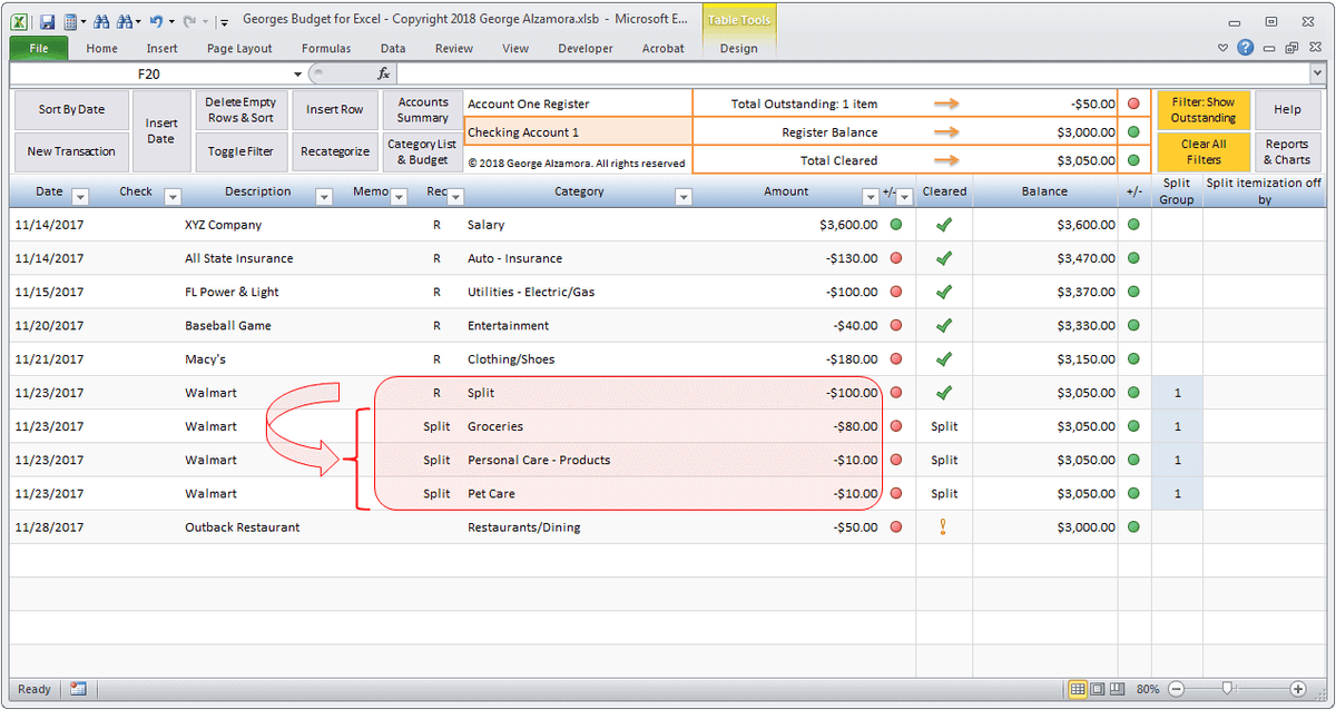 Excel Problem Register Excel Template Check Register